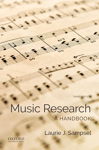 Music Research: A Handbook von Oxford University Press, USA